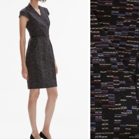 MM Lafleur Dresses & Skirts - MM LaFleur Felisa Dress Dash Jacquard